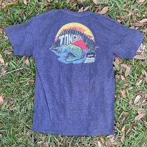 Umpqua The Tungass National Forest American Salmon Forest Short Sleeve S Grey